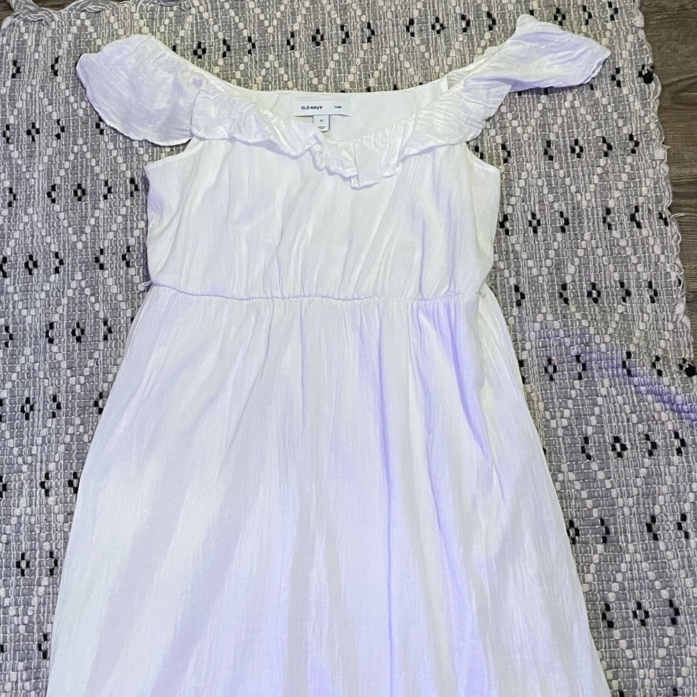 White Off the Shoulder Dress
